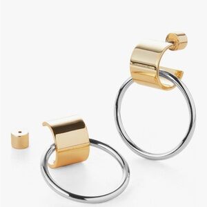 JENNY BIRD Faye Knocker Hoop Earrings